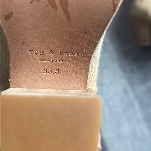 Rag & Bone Newbury Classic Canvas Booties - Picture 7 of 9